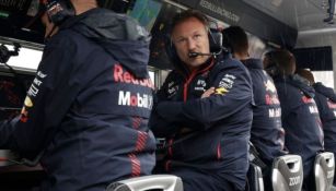 Horner durante un Gran Premio