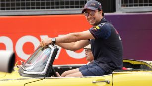 Checo Pérez en el GP de Japón