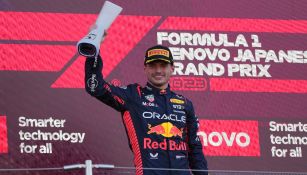 Verstappen tras ganar el GP de Japón