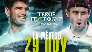 Tennis Fest GNP: Carlos Alcaraz enfrentará a Tommy Paul en la Ciudad de México