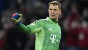 Manuel Neuer jugando con el Bayern 