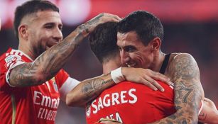 Benfica derrota al Porto con gol solitario de Ángel Di María