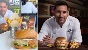 Lionel Messi y Hard Rock lanzan nueva hamburguesa: Messi Chicken Sandwich