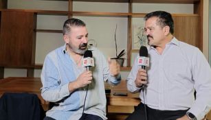 Odin Ciani en una entrevista con Carlos Hermosillo