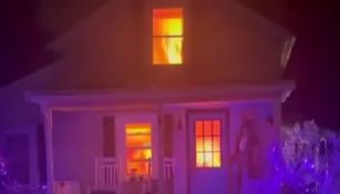 Decoración de Halloween confunde a bomberos y causa falsa alerta de incendio en NY