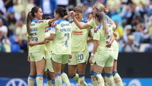 América Femenil mantiene el paso y golea de visita a Puebla