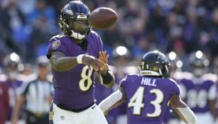 Ravens aplastan a los Detroit Lions con 4 TDs de Lamar Jackson