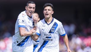 El festejo de los jugadores regios 