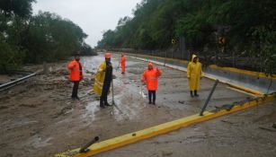 Los estragos del fenómeno natural 