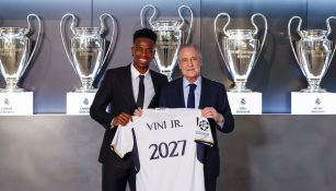 Vinicius Jr. renueva con el Real Madrid hasta 2027