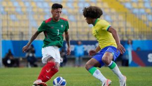 México enfrentando a Brasil en los Juegos Panamericanos 