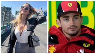 ¿Amor a primera vista? Mallory Caballero 'cautivó' a Charles Leclerc en el GP de México