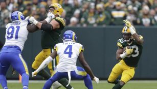 Aaron Jones anotó en el triunfo de los Packers contra los Rams 