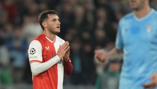 El Feyenoord de 'Santi' Giménez cayó ante la Lazio y se complica en Champions