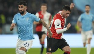 Santiago Giménez manda mensaje tras la derrota en Champions League 