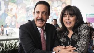 Victoria Ruffo y Omar Fayad