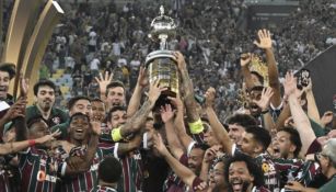 Fluminense celebrando la Copa Libertadores 2023