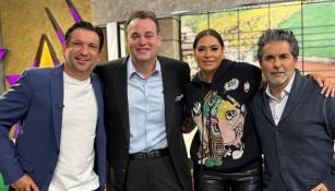 David Faitelson estuvo en 'Hoy' con 'Kikín' Fonseca, Galilea Montijo y Raúl Araiza