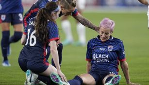 Megan Rapinoe culpa a Dios de su lesión en su último partido como profesional