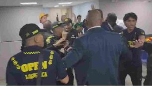 Colombia vs Brasil terminó con bronca entre equipos de seguridad y prensa