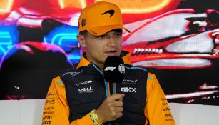 Lando Norris chocó fuerte en Las Vegas