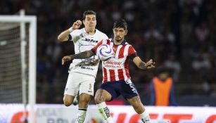 Pumas y Chivas en su último partido 