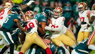 NFL: Los ánimos se encendieron entre los 49ers y los Eagles durante el calentamiento