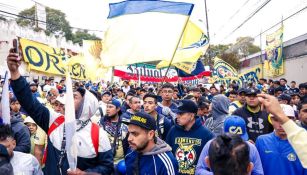 América ya viaja hacia Monterrey recibe gran despedida de sus aficionados