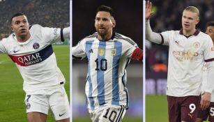 Lionel Messi, Erling Haaland y Kylian Mbappé, finalistas para el premio 'The Best'