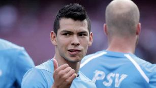 ¡Está de vuelta! Hirving Lozano regresó a los entrenamientos de PSV