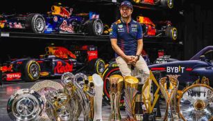  'Checo' Pérez asisitió al Estadio Azteca para la Final 