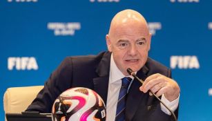 Infantino en reunión de FIFA 