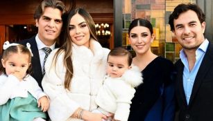 'Checo' Pérez cierra el 2023 apadrinando al hijo de Ximena Navarrete, exMiss Universo