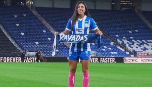 Ana Lucía Martínez fue presentada como nueva jugadora de Rayadas para el Clausura 2024