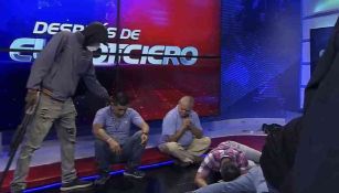 Periodista del canal de televisión tomado por encapuchados, contó cómo amenazaron con matar a todos