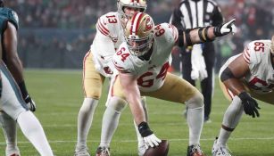 Jake Brendel, centro de los 49ers, sabe que tendrán un juego complicado ante los Packers