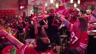 Se desata la locura en el Watch Party México de los 49ers por victoria ante Packers