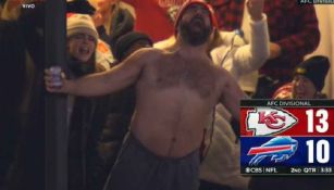 Jason Kelce se roba los reflectores en el duelo de Chiefs vs Bills