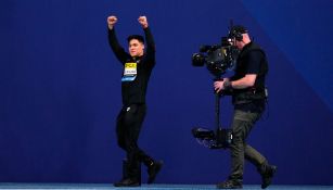 Osmar Olvera manda mensaje a la Conade tras felicitación por medalla de oro: 'Falta mi beca'