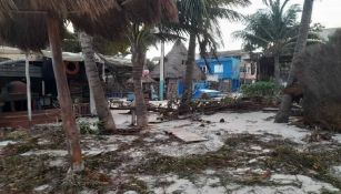 Holbox presenta inundaciones producto del frente frío 32