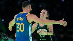 Stephen Curry se lleva el concurso de triples y vence a Sabrina Ionescu