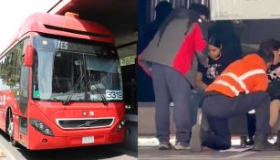 La gente lesionada fue atendida en el lugar.