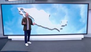 Luis García sorprende a sus seguidores dando el pronóstico del clima en un noticiero