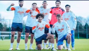 Alex Alcalá entrenó con el primer equipo del Manchester City