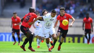 Xolos y Pumas empataron en la cancha del Olímpico Universitario