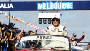 Checo Pérez debutó en Australia