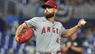 Patrick Sandoval consigue su primera victoria de la temporada en triunfo de Angels ante Marlins