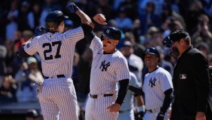 Stanton batea grand slam y Yankees vencen a Azulejos para su 8va victoria en 10 juegos