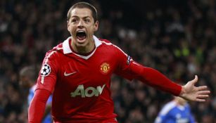 Manchester United ‘festeja’ el fichaje de Chicharito Hernández 14 años después 