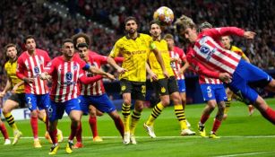 Atlético de Madrid toma una sufrida ventaja ante Borussia Dortmund